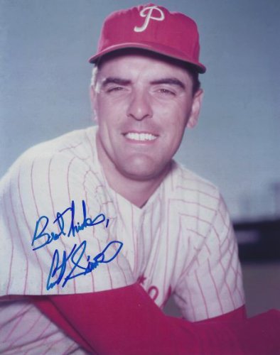 Curt Simmons Autographed Signed 8X10 Philadelphia Phillies Photo - Autographs