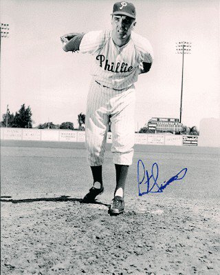 Curt Simmons Autographed Signed 8X10 Philadelphia Phillies Photo - Autographs