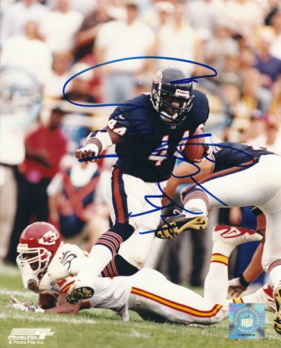 Curtis Enis Autographed Signed 8X10 Chicago Bears Photo - Autographs 