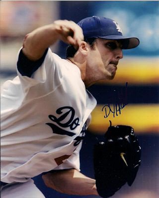 D.J. Houlton Autographed Signed D.J. Houlton Los Angeles Dodgers Photo - Autographs 