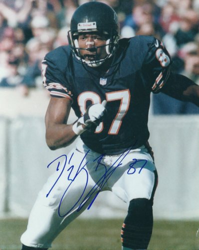 D'wayne Bates Autographed Signed 8X10 Chicago Bears Photo - Autographs 