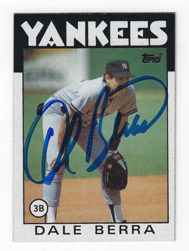 Dale Berra Autographed Signed 1986 Topps Card - Autographs