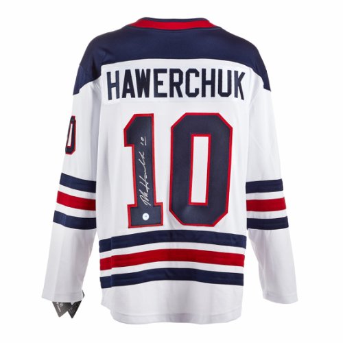 Dale Hawerchuk Autographed Signed Winnipeg Jets Fanatics Breakaway Jersey