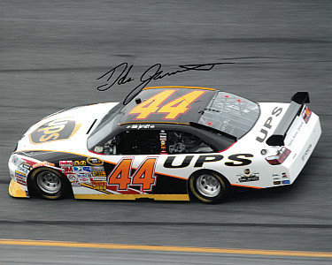 Dale Jarrett signed NASCAR 8x10 Photo (UPS #44)