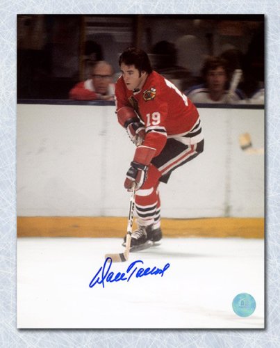 Dale Tallon Autographed Signed Chicago Blackhawks Skating 8x10 Photo