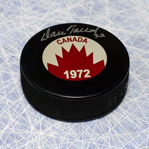 Dale Tallon Team Canada Autographed Signed 1972 Summit Series Hockey Puck