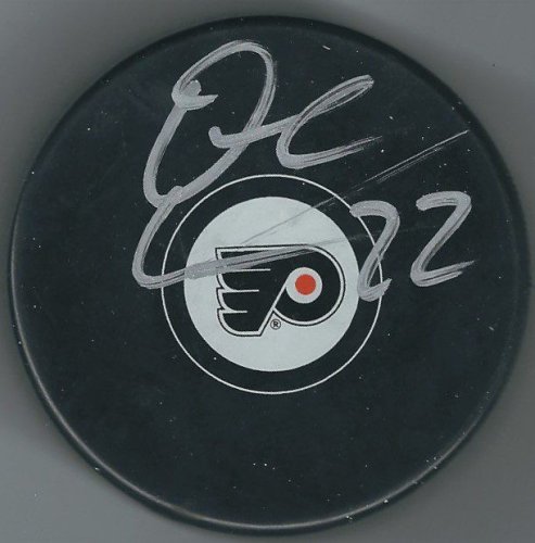 Dale Weise Autographed Signed Philadelphia Flyers Hockey Puck - Autographs