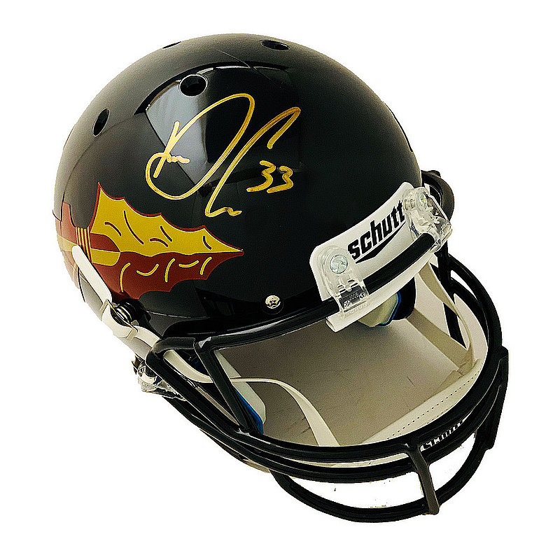 Dalvin Cook Autographed Signed FSU Black Schutt Full Size Rep Helmet - JSA 