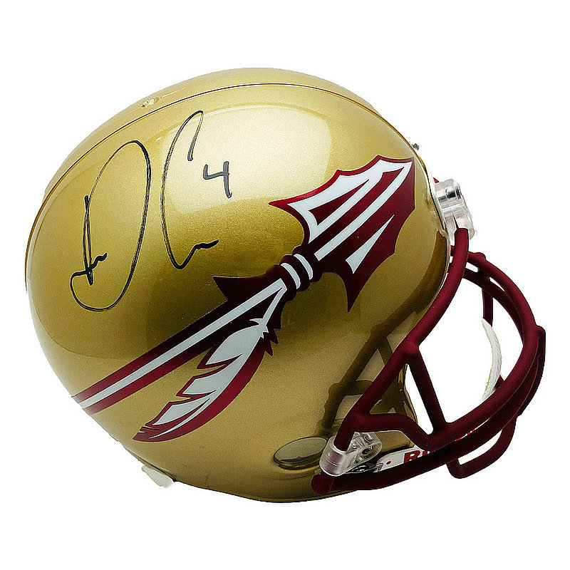 Dalvin Cook FSU Autographed Signed Riddell Full Size Rep Helmet - JSA 