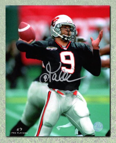 Damon Allen Autographed Signed BC Lions 8x10 Photo