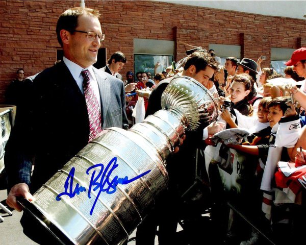 Dan Bylsma Autographed Signed 8X10 Pittsburgh Penguins Photo - Autographs