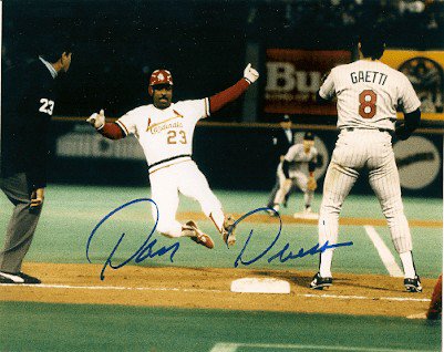 Dan Driessen Autographed Signed 8X10 St. Louis Cardinals Photo - Autographs