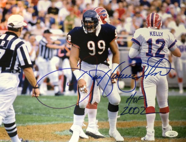 Dan Hampton Autographed Signed 11X14 Chicago Bears Photo With JSA COA - Autographs 
