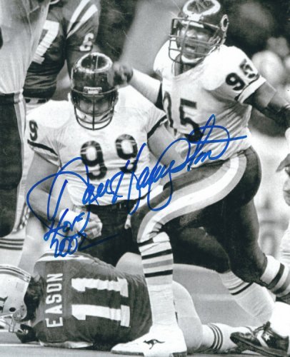 Dan Hampton Autographed Signed 8X10 Chicago Bears Photo - Autographs 