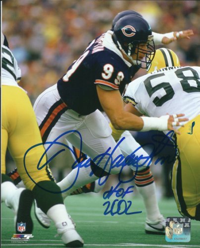 Dan Hampton Autographed Signed 8X10 Chicago Bears Photo - Autographs 