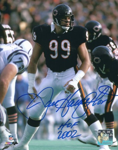 Dan Hampton Autographed Signed 8X10 Chicago Bears Photo - Autographs 