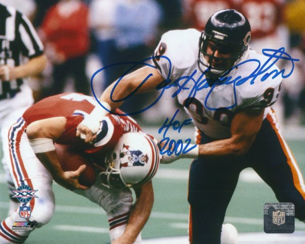 Dan Hampton Autographed Signed 8X10 Chicago Bears Photo - Autographs 