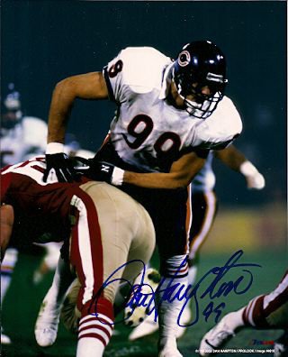 Dan Hampton Autographed Signed 8X10 Chicago Bears Photo - Autographs 