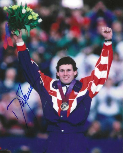 Dan Jansen Autographed Signed Photo - Gold Medal Winner - Autographs
