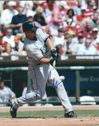 Dan Uggla Autographed Signed Photo Florida Marlins - Autographs