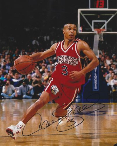 Dana Barros Autographed Signed 8X10 Philadelphia 76Ers Photo - Autographs