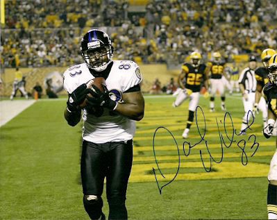 Daniel Wilcox Autographed Signed Baltimore Ravens Photo - Autographs 