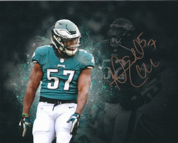Dannell Ellerbe Autographed Signed 8X10 Philadelphia Eagles Photo - Autographs