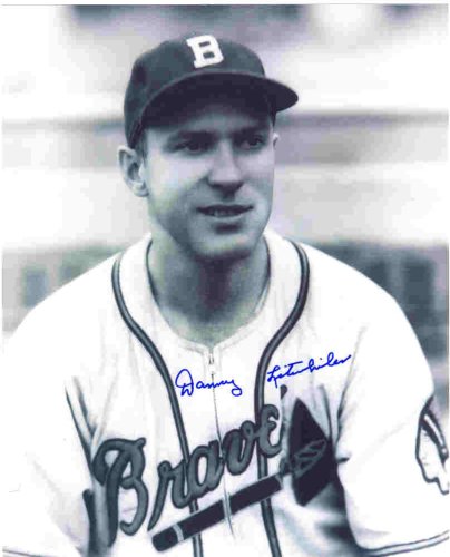 Danny Litwhiler Autographed Signed Photo Boston Braves - Autographs