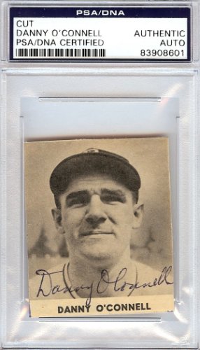 Danny O'connell Autographed Signed 2X2.5 Newspaper Page Photo Pittsburgh Pirates PSA/DNA 