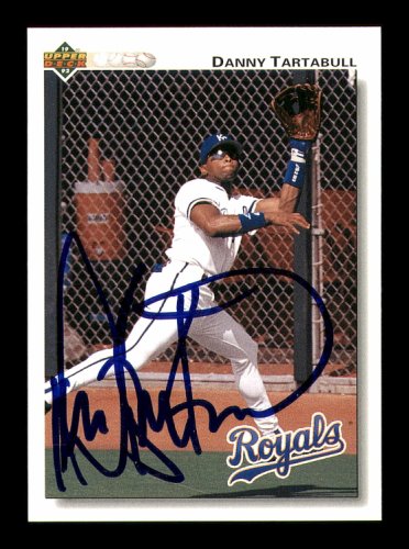 Danny Tartabull Autographed 1992 UDA Card #237 Kansas City Royals #184191