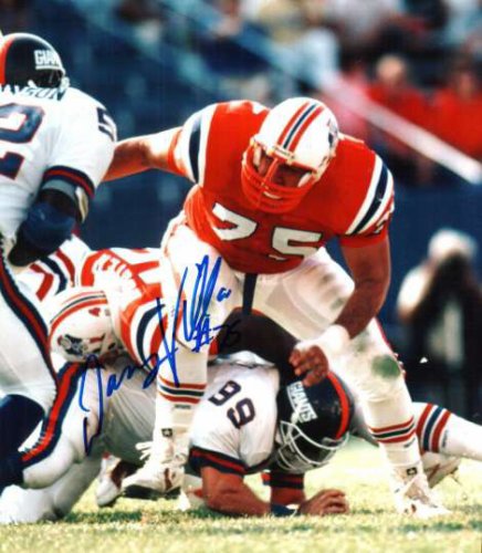 Danny Villa Autographed Signed New England Patriots Photo - Autographs