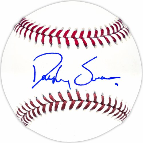 Dansby Swanson Autographed Official MLB Baseball Chicago Cubs Beckett Beckett Qr #230284