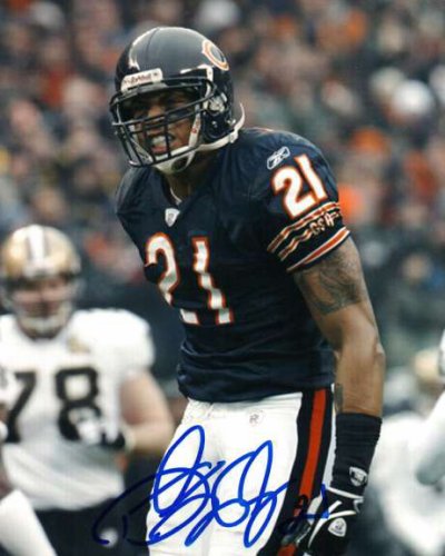 Dante Wesley Autographed Signed 8X10 Chicago Bears Photo - Autographs 