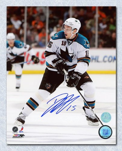 Dany Heatley Autographed Signed San Jose Sharks 8x10 Photo