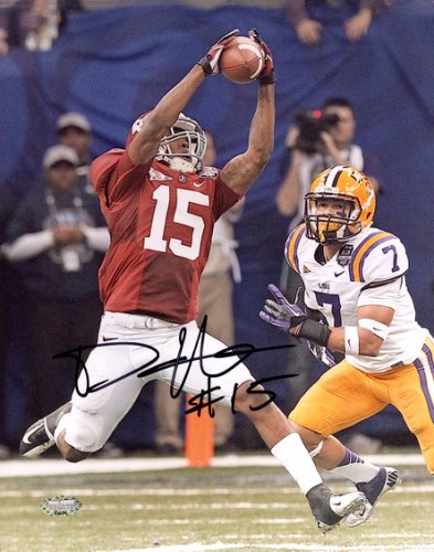 Darius Hanks Autographed 8X10 Photo Alabama Crimson Tide Mcs Holo #208901