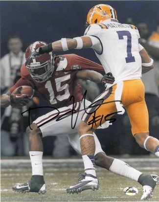 Darius Hanks Autographed Signed Alabama Crimson Tide 8x10 Photo (BCS National Championship Game) 