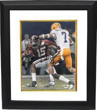 Darius Hanks signed Alabama Crimson Tide 8x10 Photo Custom Framing (BCS National Championship Game)