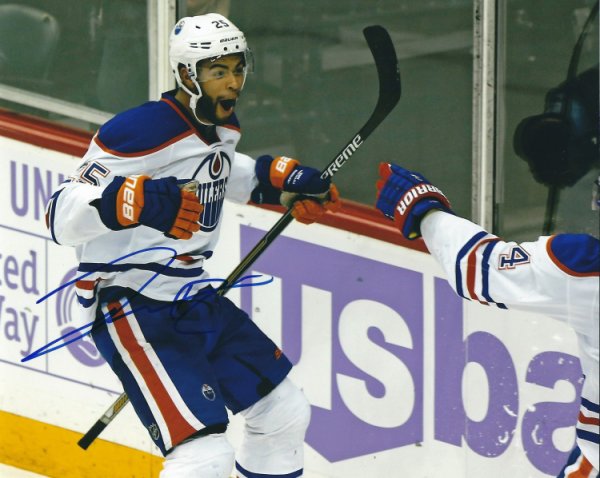 Darnell Nurse Autographed Signed 8X10 Edmonton Oilers Photo - Autographs