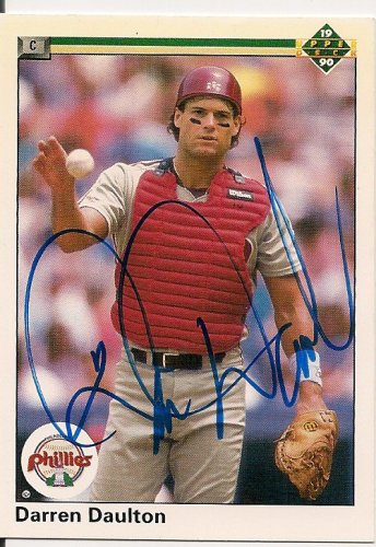 Darren Daulton Autographed Signed 1991 UDA Card - Autographs