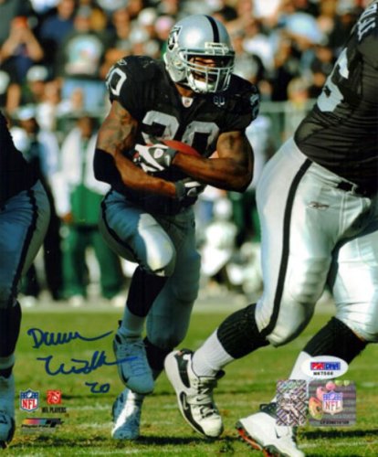 Darren Mcfadden Autographed 8X10 Photo Oakland Raiders PSA/DNA