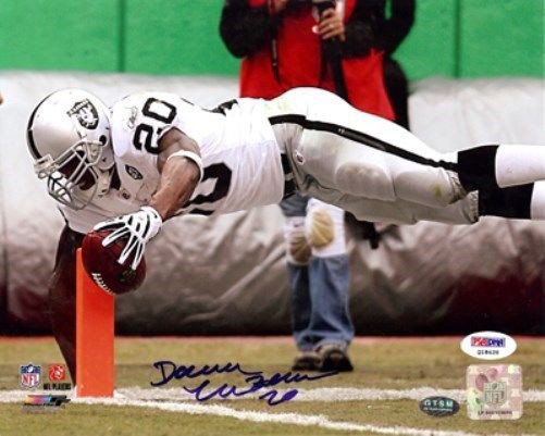 Darren Mcfadden Autographed Signed 8X10 Photo Oakland Raiders PSA/DNA 