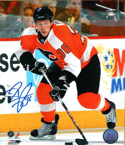 Darroll Powe Autographed Signed 8X10 Photo - Philadelphia Flyers - Autographs