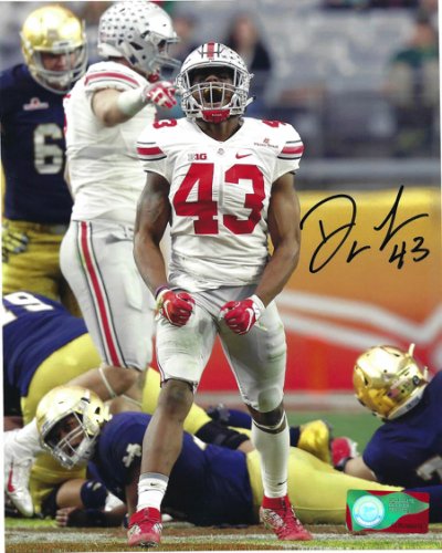 Darron Lee Ohio State Buckeyes 8-3 8x10 Autographed Signed Photo - Certified Authentic 