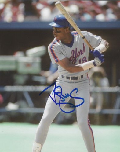 Darryl Strawberry 18 Crenshaw High School Cougars Blue Baseball