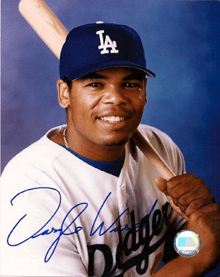 Daryle Ward Autographed Signed Los Angeles Dodgers Photo - Autographs