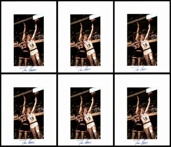 Dave Cowens Autographed 8.5X11 Photo 12 Count Lot Boston Celtics #194016
