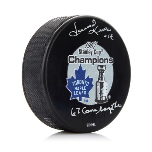 DAVE KEON SIGNED 1967 TORONTO MAPLE LEAFS STANLEY CUP VINTAGE NHL