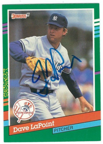 Dave Lapoint Autographed Signed 1991 Donruss Card - Autographs