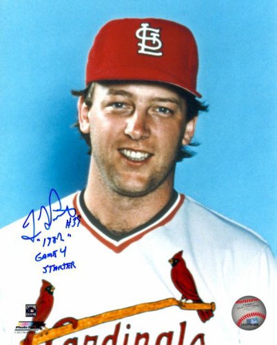 Dave Lapoint Autographed Signed 8X10 St. Louis Cardinals Photo - Autographs