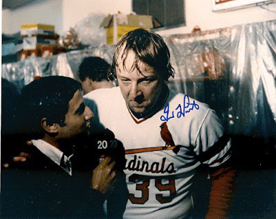 Dave Lapoint Autographed Signed St. Louis Cardinals Photo - Autographs